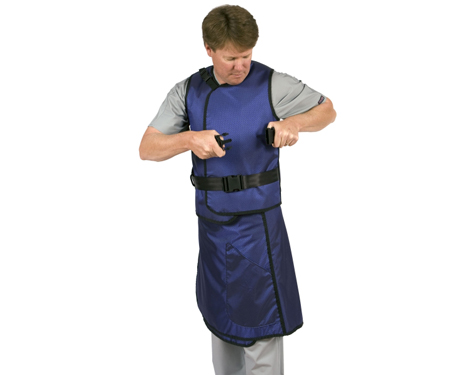 Ensemble de vêtements de protection en plomb, équipement de protection  radiologique X-Ray sans manches, jupe de vêtements en plomb, 0,35-XL